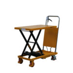 qteck Hubtisch 740 x 450 mm - Hub bis 700 mm - 150 kg Hubkraft